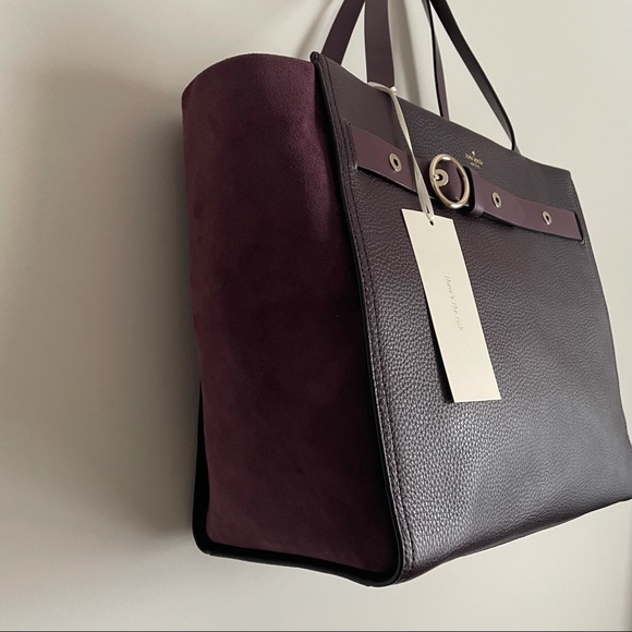 Halette Waterton Road Mahogany Tote Bag - Picture 4 of 9
